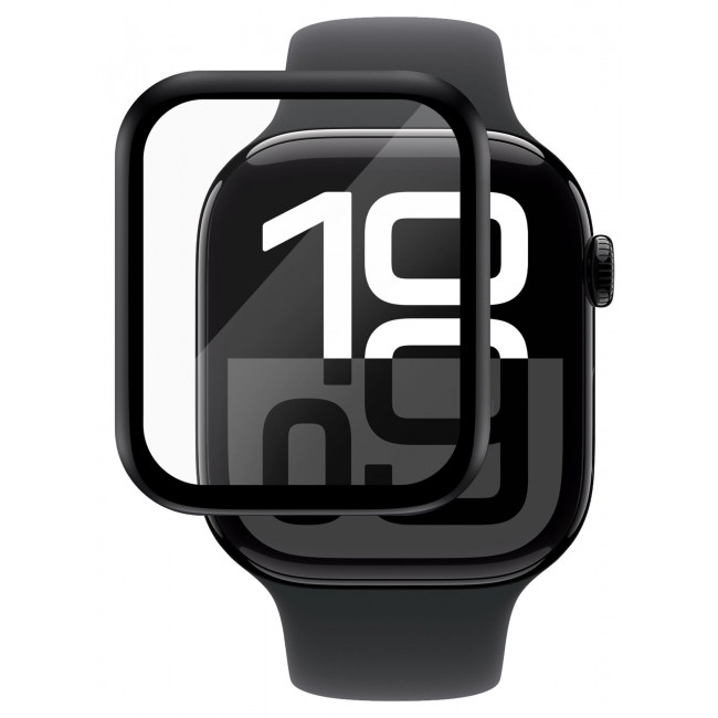 CATANES Tempered Glass Screen Protector for Apple Watch 46mm Series 10 – 9H Anti-Scratch Ultra-Thin Protective Film Cover Clear Color