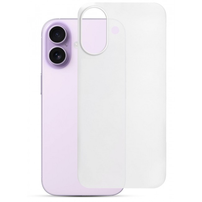 CATANES Air Skin Frosted Matte Case for iPhone 17 - Stylish Ultra Slim Back Cover - Frosted Clear