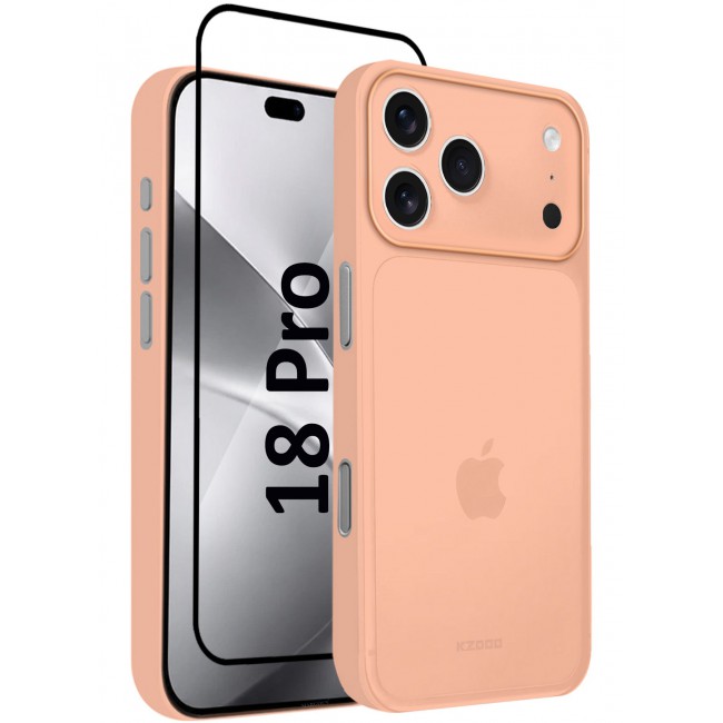 KZDOO 2 Pack Air Skin Case for iPhone 18 Pro - Ultra Slim 0.3mm Protective Cover