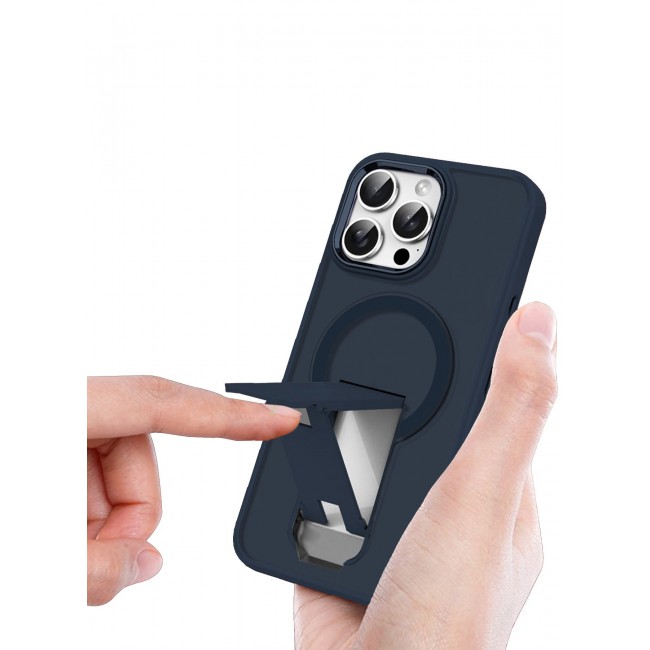 CATANES ( for iPhone 16 Pro ) Case Magnetic Kickstand Cover with Screen Camera Protection Support Wireless Charging Cover