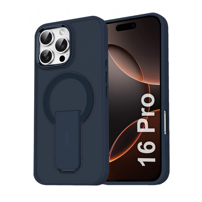 CATANES ( for iPhone 16 Pro ) Case Magnetic Kickstand Cover with Screen Camera Protection Support Wireless Charging Cover