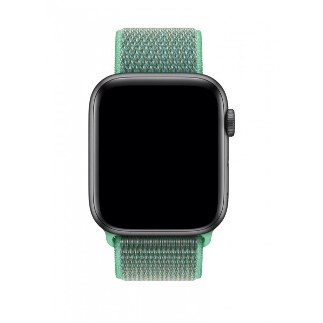 CATANES Nylon Sport Loop Band Compatible for Apple Watch 42mm (Series 10) 38mm 40mm 41mm Spearmint Green