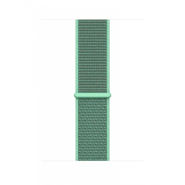 CATANES Nylon Sport Loop Band Compatible for Apple Watch 42mm (Series 10) 38mm 40mm 41mm Spearmint Green