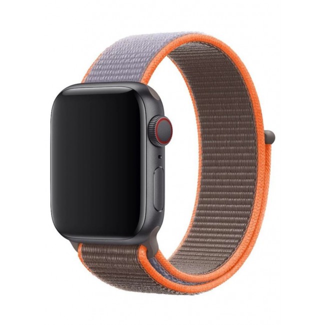 CATANES Apple Watch 42mm 44mm 45mm Nylon Sport Loop Band Compatible with iWatch Series 7/SE/6/5/4/3/2/1 Vitamin C