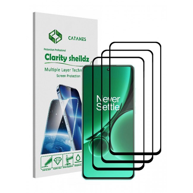 CATANES 3 Pack For OnePlus Nord 3 Screen Protector Scratch and Shatter Resistant Anti Bubble HD Clear Film