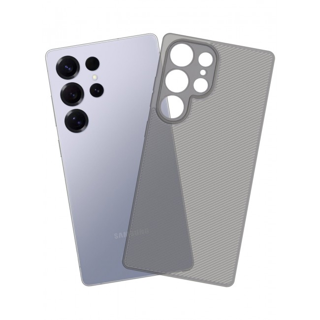 CATANES ( for Galaxy S25 Ultra ) Case Air Skin Line Design Back Cover Sturdy Durable Ultra-Thin Case Drop Protection Cover Clear - Dark Grey