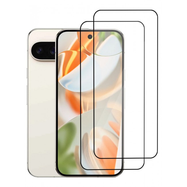 CATANES (for Google Pixel 9 Pro) 2 Pack Tempered Glass Screen Protector Anti-Scratch Case Friendly HD Clear Protective Film