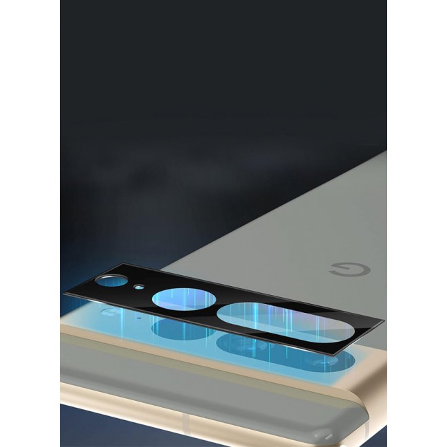 CATANES Camera Lens Protector for Google Pixel 7 Pro Back Camera Lens Screen Protector Film Anti-Scratch HD Tempered Glass Protector Black