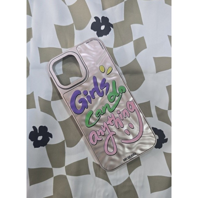 CATANES Letter Phone Case Cover for Apple iPhone 13 Pro Max Rose Gold-1