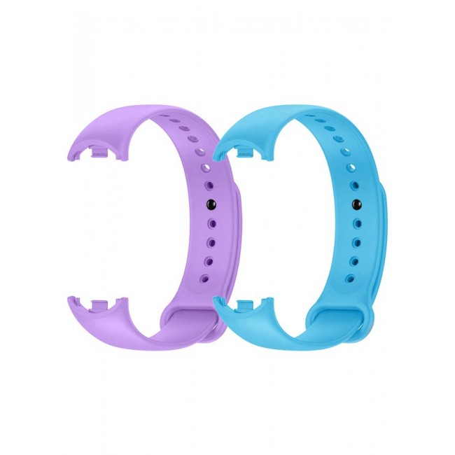 CATANES 2 Pack For Xiaomi Smart Band 8/9 Watch Bands Adjustable Comfortable Sport Replacement Strap for Xiaomi Mi Band 8/9 Wristband Bracelet Band for Women Men Multicolour