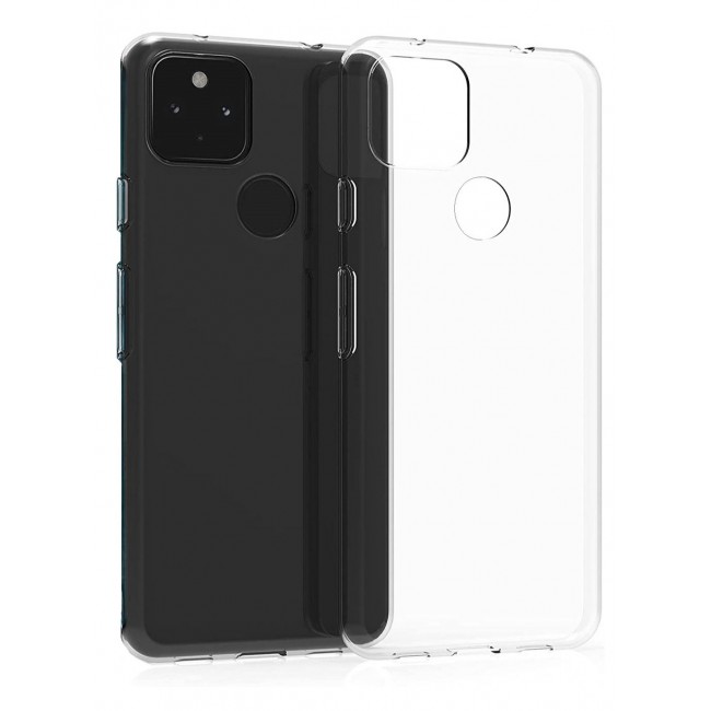 CATANES Google Pixel 5a 5G Clear Shockproof Case Ultra Slim Transparent Soft TPU Cover 6.34 inch