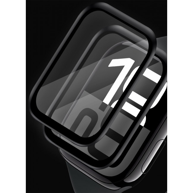 CATANES 2-Pack Tempered Glass Screen Protector for Apple Watch 46mm Series 10 – 9H Anti-Scratch Ultra-Thin Protective Film Cover Clear Color