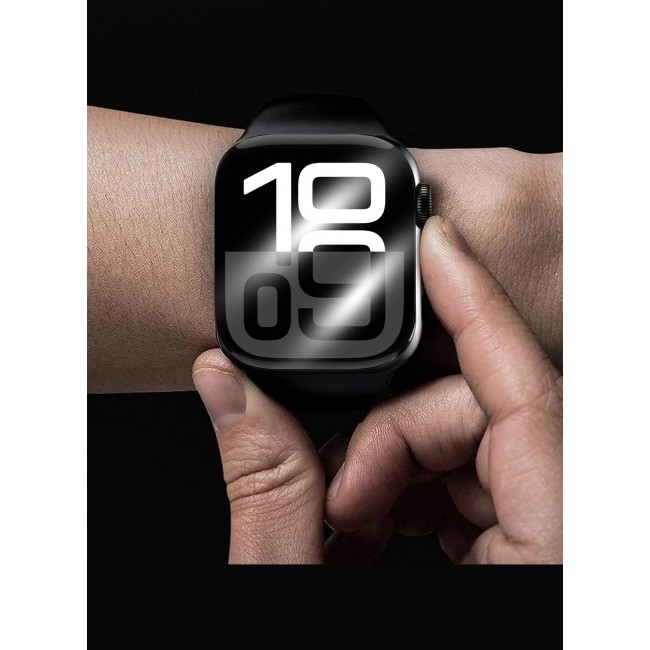 CATANES 2-Pack Tempered Glass Screen Protector for Apple Watch 46mm Series 10 – 9H Anti-Scratch Ultra-Thin Protective Film Cover Clear Color