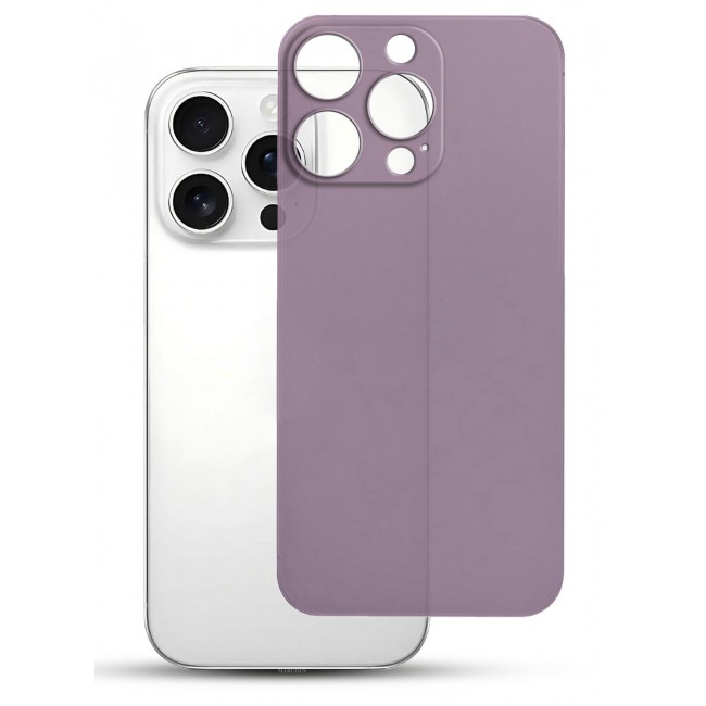 CATANES (for iPhone 15 Pro Max) Case Cover Air Skin Series Back Cover Sturdy Durable Thin Case Drop Protection Cover - Transparent Purple