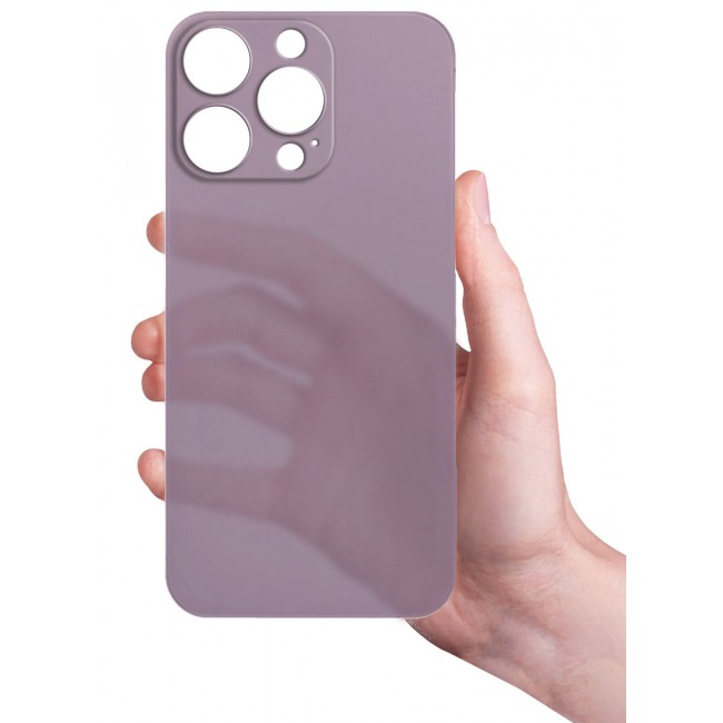 CATANES (for iPhone 15 Pro Max) Case Cover Air Skin Series Back Cover Sturdy Durable Thin Case Drop Protection Cover - Transparent Purple