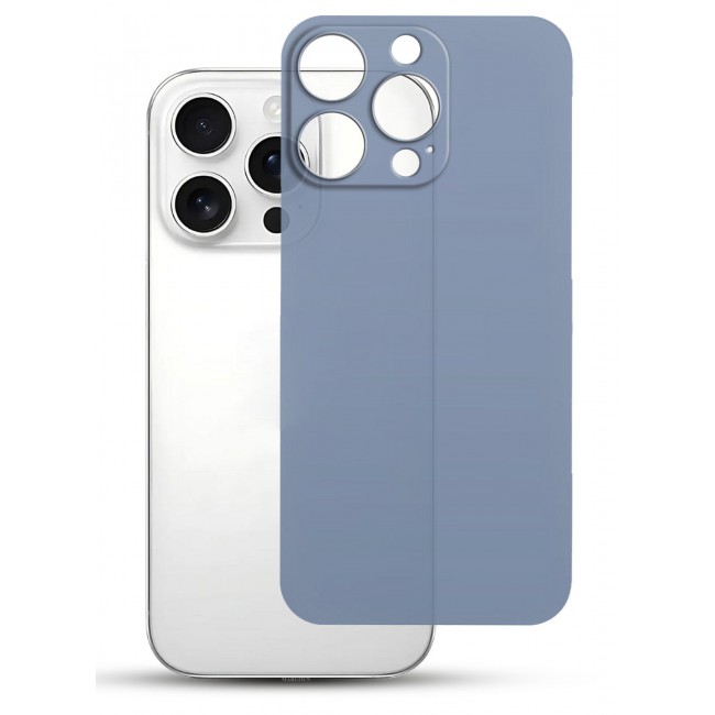 CATANES (for iPhone 15 Pro Max) Case Cover Air Skin Series Back Cover Sturdy Durable Thin Case Drop Protection Cover - Transparent Blue