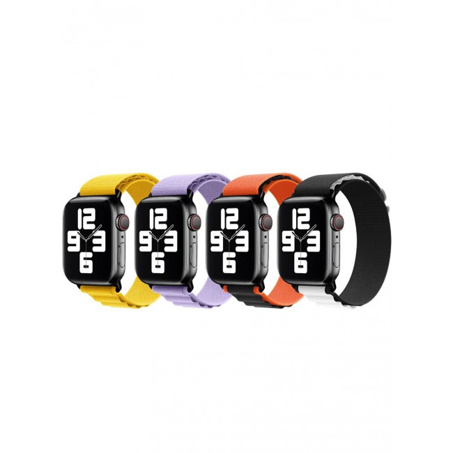 CATANES 4 Pack Of Apple Watch Alpine Loop Band 38mm 40mm 41mm Women Men Adjustable with Metal G-Hook Strap for iWatch Series 7/SE/6/5/4/3/2/1 Multicolour