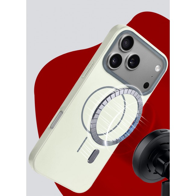 CATANES Hard TPU Case for iPhone 17 Pro Max - Protective Case Cover and Glossy - Slim Shock Resistant Design - Off White