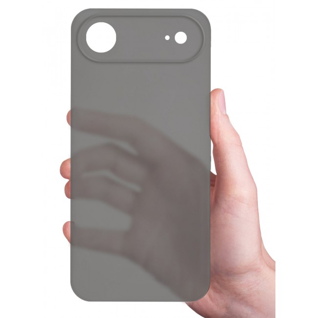 CATANES Air Skin Frosted Matte Case for iPhone 17 Air - Stylish Ultra Slim Back Cover - Dark Grey