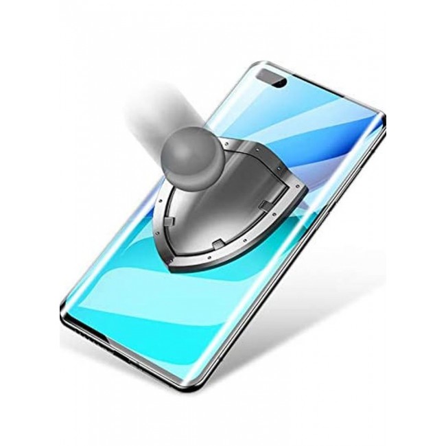 CATANES Huawei Mate 40 Pro UV Screen Protector 6D Tempered Glass 9H Adhesive Nano Liquid UV Glue Full Coverage Clear