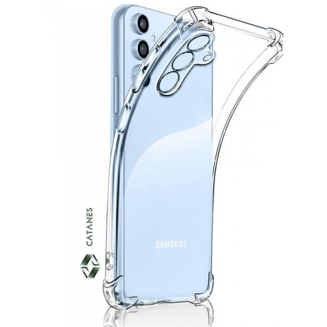 CATANES Samsung Galaxy A34 5G Case Cover Clear Slim Fit for Soft TPU Back Cover Flexible Silicone Cover