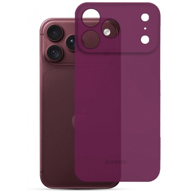 KZDOO 2 Pack Air Skin Case for iPhone 18 Pro Max - Ultra Slim 0.3mm Protective Cover
