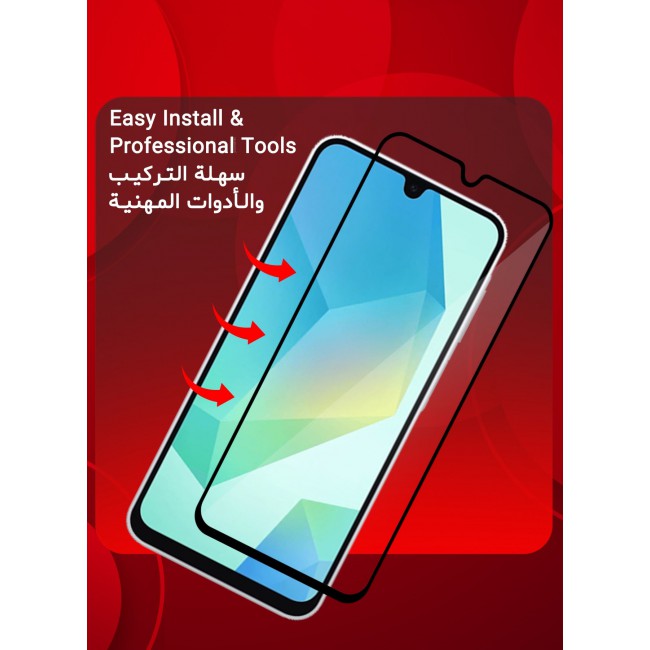 CATANES (for Galaxy A16 ) Premium Tempered Glass Screen Protector with Scratch-Resistant, HD Clarity, and Easy Installation