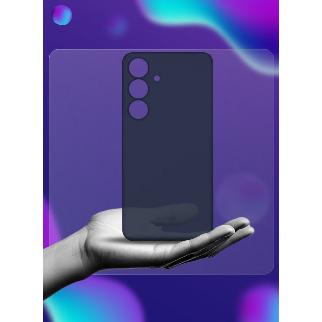 CATANES Case for Galaxy S25 Air Skin Case All Around Full Protection Ultra Slim 0.3mm Thickness 4g Feather Weight - Blue