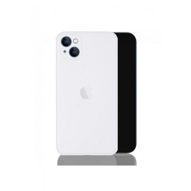 KZDOO Air Skin Case Ultra Slim Back Cover Skin for iphone 13 Frosted Anti Slip Full Coverage White