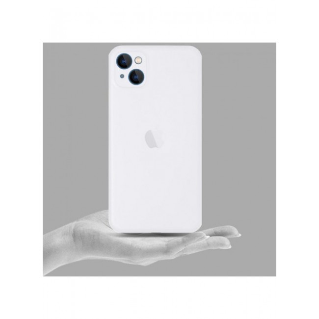 KZDOO Air Skin Case Ultra Slim Back Cover Skin for iphone 13 Frosted Anti Slip Full Coverage White