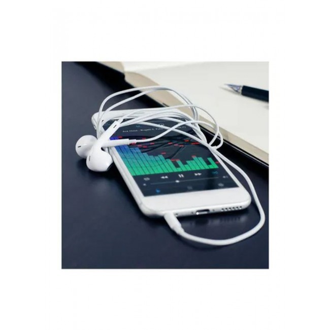 CATANES Lightning Earphones For iPhone 7/7p/8/X White