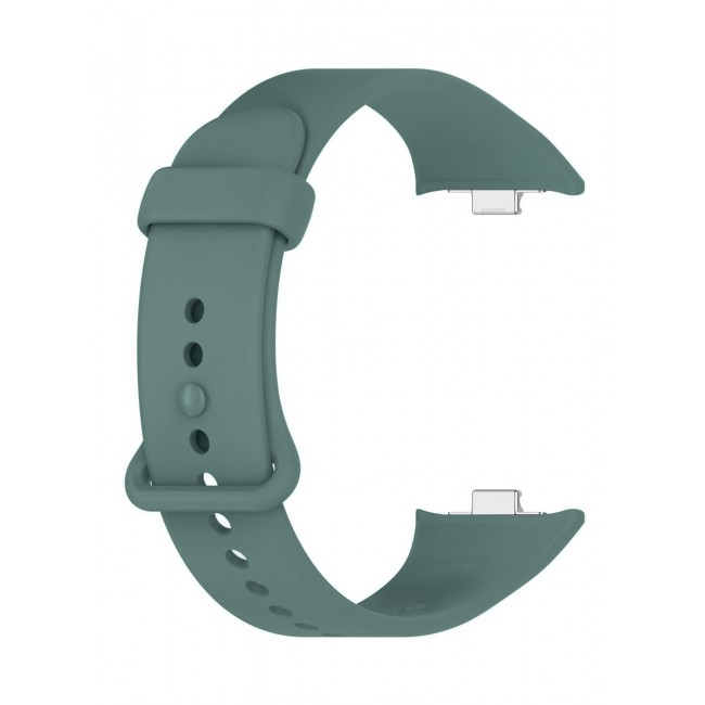 CATANES Classic Silicone Strap for Xiaomi Band 9 Pro Forest Green
