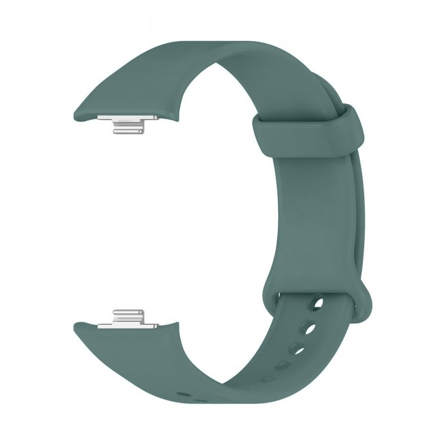 CATANES Classic Silicone Strap for Xiaomi Band 9 Pro Forest Green