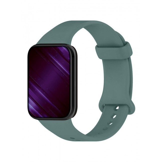 CATANES Classic Silicone Strap for Xiaomi Band 9 Pro Forest Green