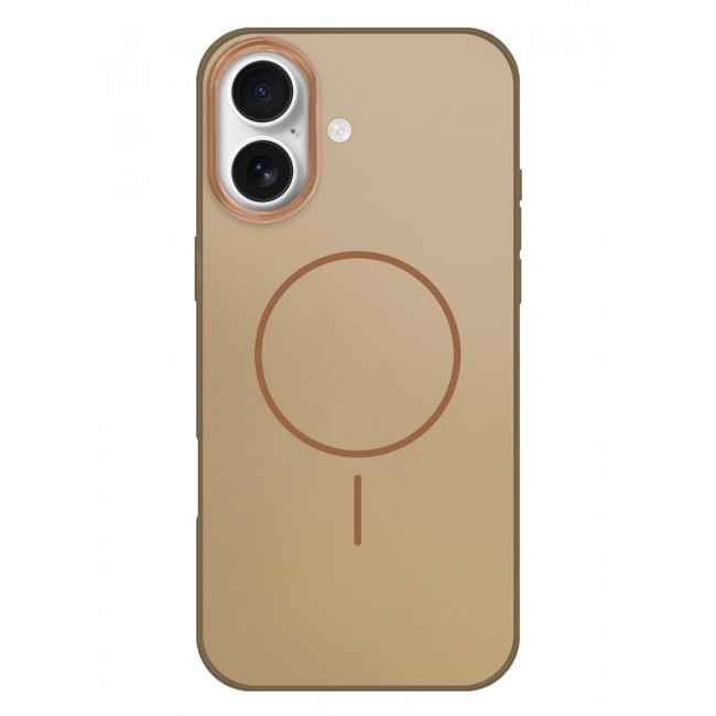 CATANES Hard TPU Case Cover for Apple iPhone 17 - Glossy and Slim Fit - Full Coverage - Anti-Fingerprint - Desert Titanium