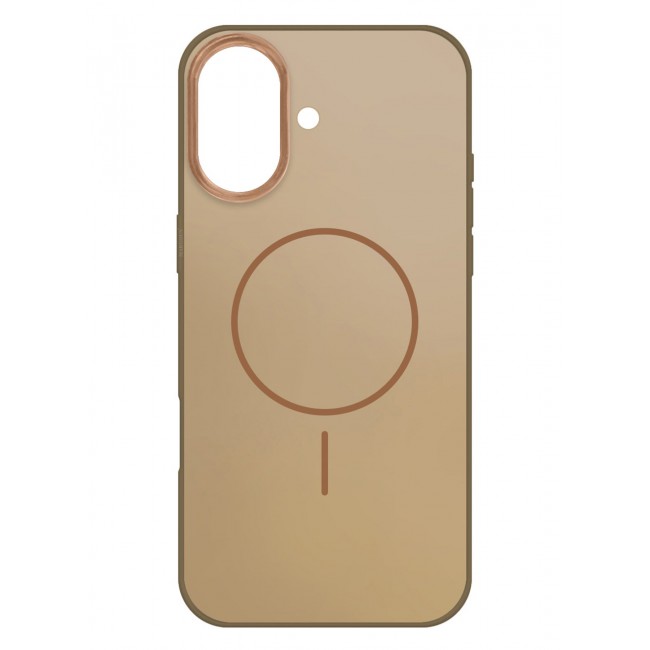 CATANES Hard TPU Case Cover for Apple iPhone 17 - Glossy and Slim Fit - Full Coverage - Anti-Fingerprint - Desert Titanium
