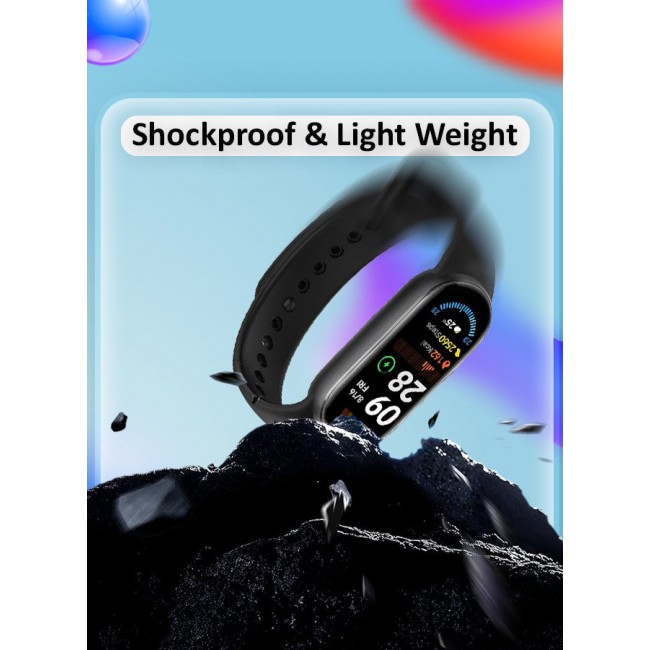 CATANES (for Mi Band 8 and 9) Strap Soft Silicone Replacement Sport Wristband for Xiaomi Mi Band 8 and 9 Watch Band Accessories for Women Men Black
