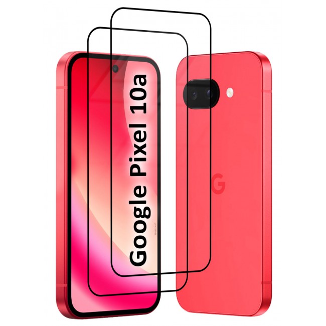 CATANES 2 PACK 3D Tempered Glass Screen Protector for Google Pixel 10a (6.1-Inch) – Full Coverage, Edge-to-Edge Protection, Scratch Resistant, Case Friendly Clear Screen Guard