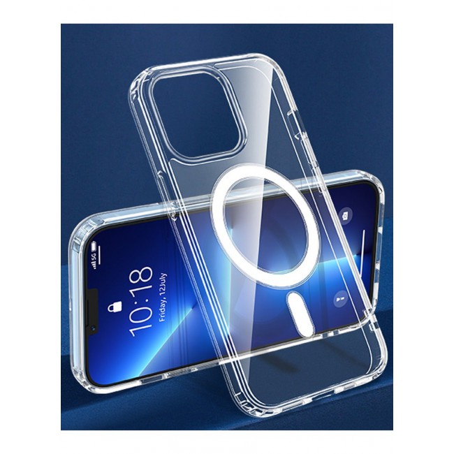 CATANES iPhone 12 Pro Clear Case with Magsafe Magnetic Wireless Charging Compatible Cover
