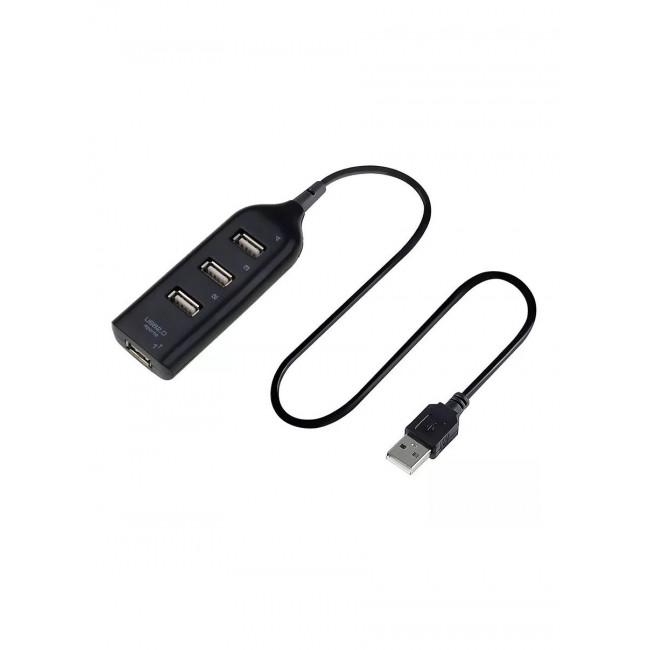 CATANES Hub Adapter with 4 Ports USB2.0 High Speed Splitter Hub for Laptop PC Computer