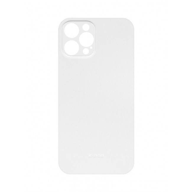 KZDOO Air Skin Case Ultra Slim Back Cover Skin for iphone 12 Pro Max Frosted Anti Slip Full Coverage Clear