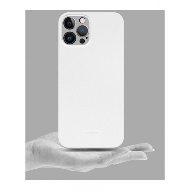 KZDOO Air Skin Case Ultra Slim Back Cover Skin for iphone 12 Pro Max Frosted Anti Slip Full Coverage Clear