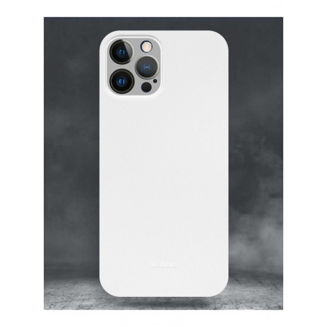 KZDOO Air Skin Case Ultra Slim Back Cover Skin for iphone 12 Pro Max Frosted Anti Slip Full Coverage Clear