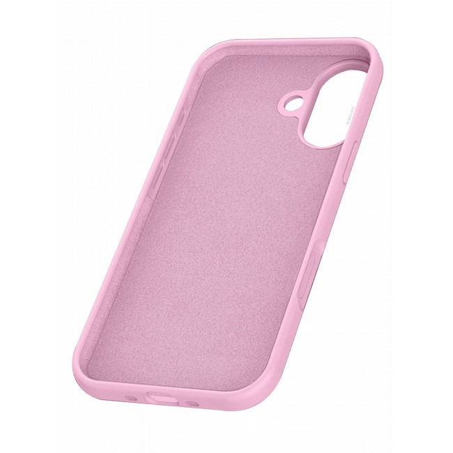 CATANES 2 Packs Silicone Protective Phone Case for iPhone 17 - Soft Anti-Scratch Microfiber Lining Ultra Slim Drop Protection Phone Cover with 3D Screen Protector - Pink