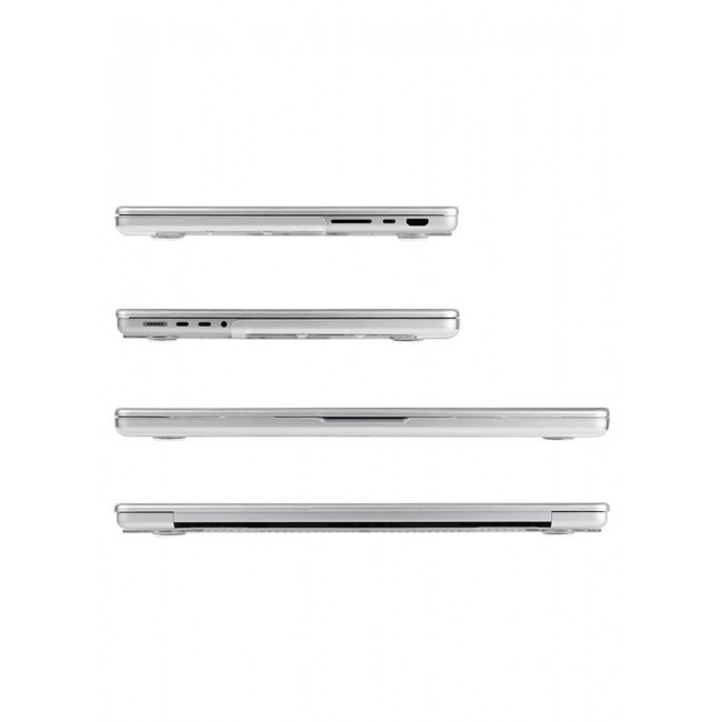 CATANES MacBook Air 16.2 Inch Case (2023 2022 2021 Release) Models A2485 / A2780 Plastic Hard Shell Case Clear
