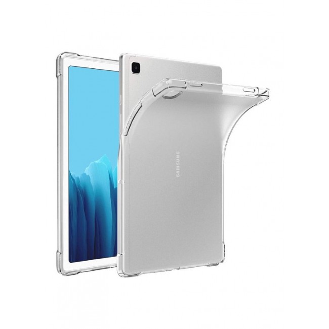 CATANES Samsung Galaxy Tab A7 10.4 inch (2020) Clear Soft TPU Back Case Shockproof Reinforced Corners Transparent Cover Compatible with Models SM-T500 / SM-T505
