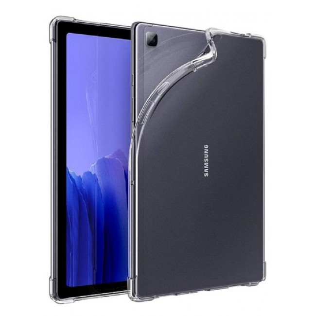 CATANES Samsung Galaxy Tab A7 10.4 inch (2020) Clear Soft TPU Back Case Shockproof Reinforced Corners Transparent Cover Compatible with Models SM-T500 / SM-T505