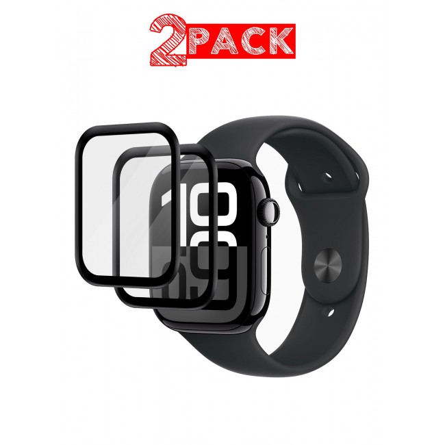 CATANES 2-Pack Tempered Glass Screen Protector for Apple Watch 42mm Series 10 – 9H Anti-Scratch Ultra-Thin Protective Film Cover Clear Color