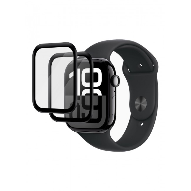 CATANES 2-Pack Tempered Glass Screen Protector for Apple Watch 42mm Series 10 – 9H Anti-Scratch Ultra-Thin Protective Film Cover Clear Color