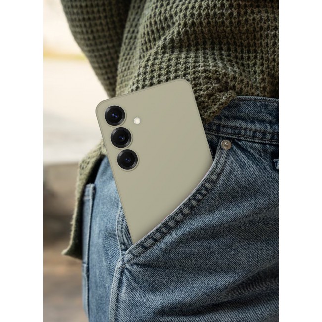 CATANES Case for Galaxy S25 Plus Air Skin Case All Around Full Protection Ultra Slim 0.3mm Thickness 4g Feather Weight - Titanium Grey